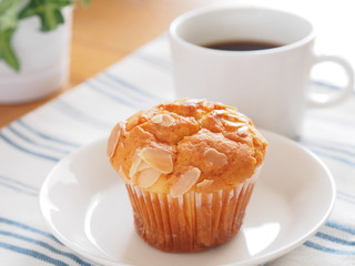 マフィンとコーヒー
