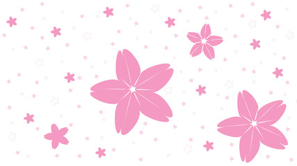 Sakura Background - Cherry blossom japan - illustration - vector