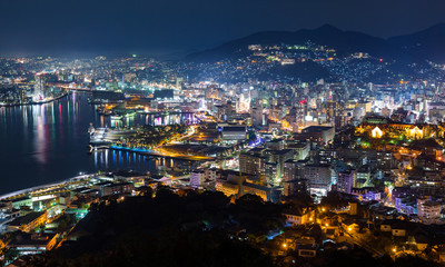 Nagasaki skyline