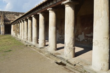 Fototapeta premium Termas em Ruínas, Pompéia/Toscana - Itália