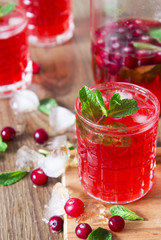 Cranberry juice vitamin C