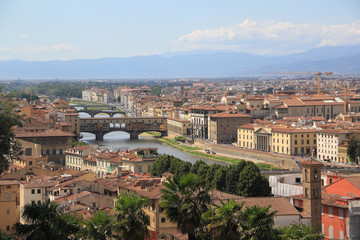 Obraz premium Aerial view of Florence, Italy