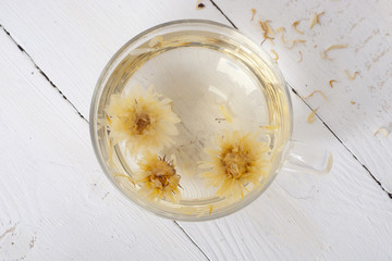 herbal tea. calendula