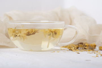 herbal tea. calendula