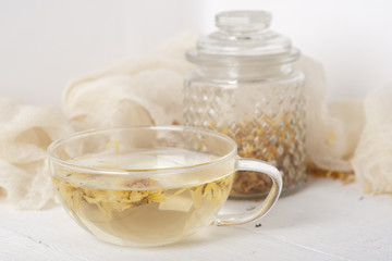 herbal tea. calendula
