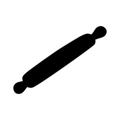 wooden rolling pin icon vector illustration graphic design