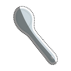 isolated measuring spoon icon vector illustration graphic design
