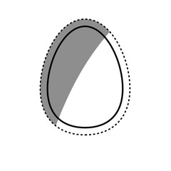 Isolated chicken egg icon vector illustration graphic design