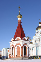 Russia. Mordovia. Saransk. Cathedral of St Fedor Ushakov 