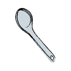isolated measuring spoon icon vector illustration graphic design