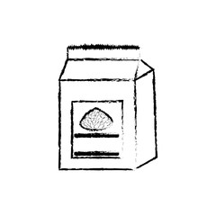 Baking powder bag icon vector illustration graphic design