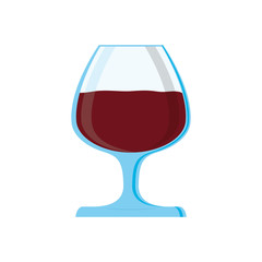 Cup of wine icon vector illustration graphic design