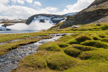 Stream at F243-Laerdals&oslash;yri-Aurlandsvangen, Norway