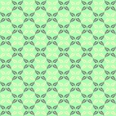 Seamless modern leaf damask wallpaper pattern. Spring leaf wallpaper backdrop.