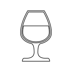 Cup of wine icon vector illustration graphic design