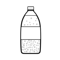 Fresh water drink icon vector illustration graphic design