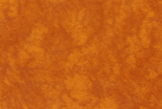 Orange color leather texture.