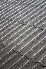 pattern of old roof