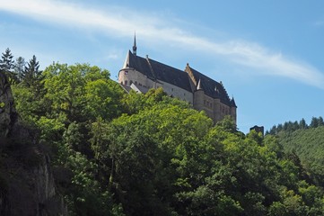 Vianden - Burg und Gemeinde in der 