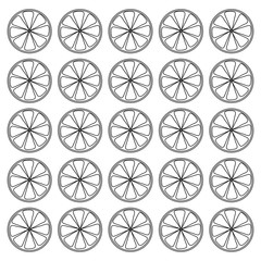 Fototapeta premium Lemon citric fruit icon vector illustration graphic design