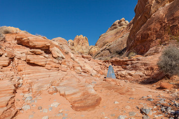 Rugged Valley of Fire State Park Nevada Landscape