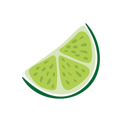 Lemon citric fruit icon vector illustration graphic design