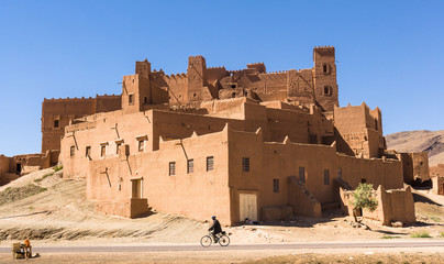 Kasbah Ouledotman at N9 between Agdz and Zagora, Morocco