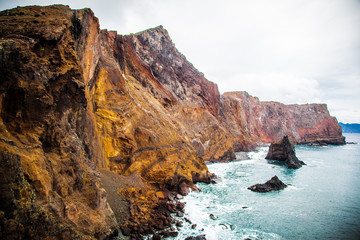 Obraz premium Île de Madère : Ponta do Furado