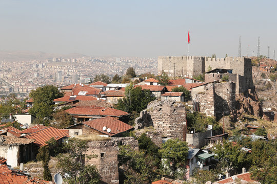 Ankara Castle in Turkey