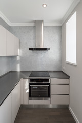 Fototapeta premium Modern contemporary interior. Kitchen.