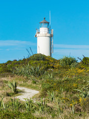 Lighthouse Coast line Westport West Coast New Zealand