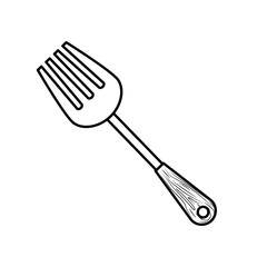 restaurant cutlery utensil icon vector illustration graphic design