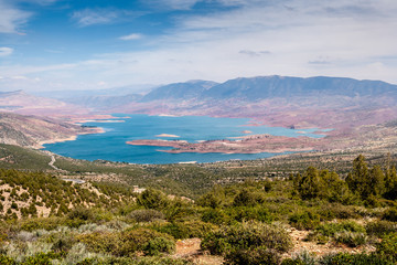Barrage Bin El Ouidane, Morocco