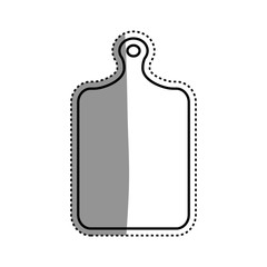 plastic cutting board icon vector illustration graphic design