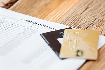 Credit card account statement