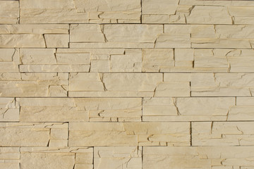 The light texture of the stone