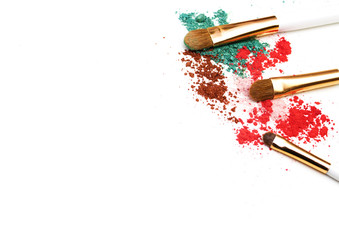 Make-up, all the makeup.