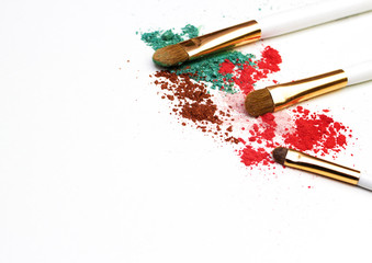Make-up, all the makeup.