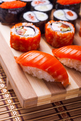 Various sushi 