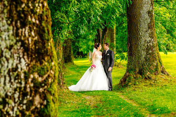 Young Wedding Couple