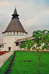 Kremlin in Astrakhan, Russia. Color photo.