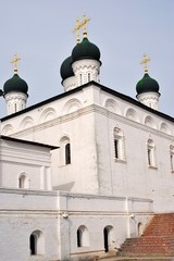 Kremlin in Astrakhan, Russia. Color photo.