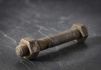 Rusty Nut and Bolt