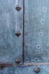 Fototapeta premium Oxidiertes Kupferblech