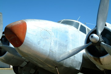 Old Propeller Plane