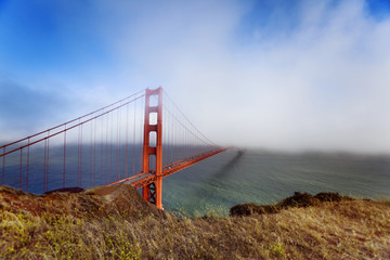 Golden Gate in Fog