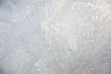 White air bubble warp background