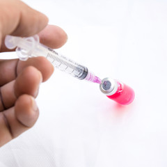 vaccine prepare for injection