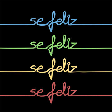 be happy message in spanish langauge
