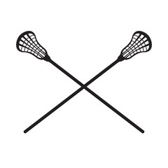 Lacrosse Sticks - obrazy, fototapety, plakaty